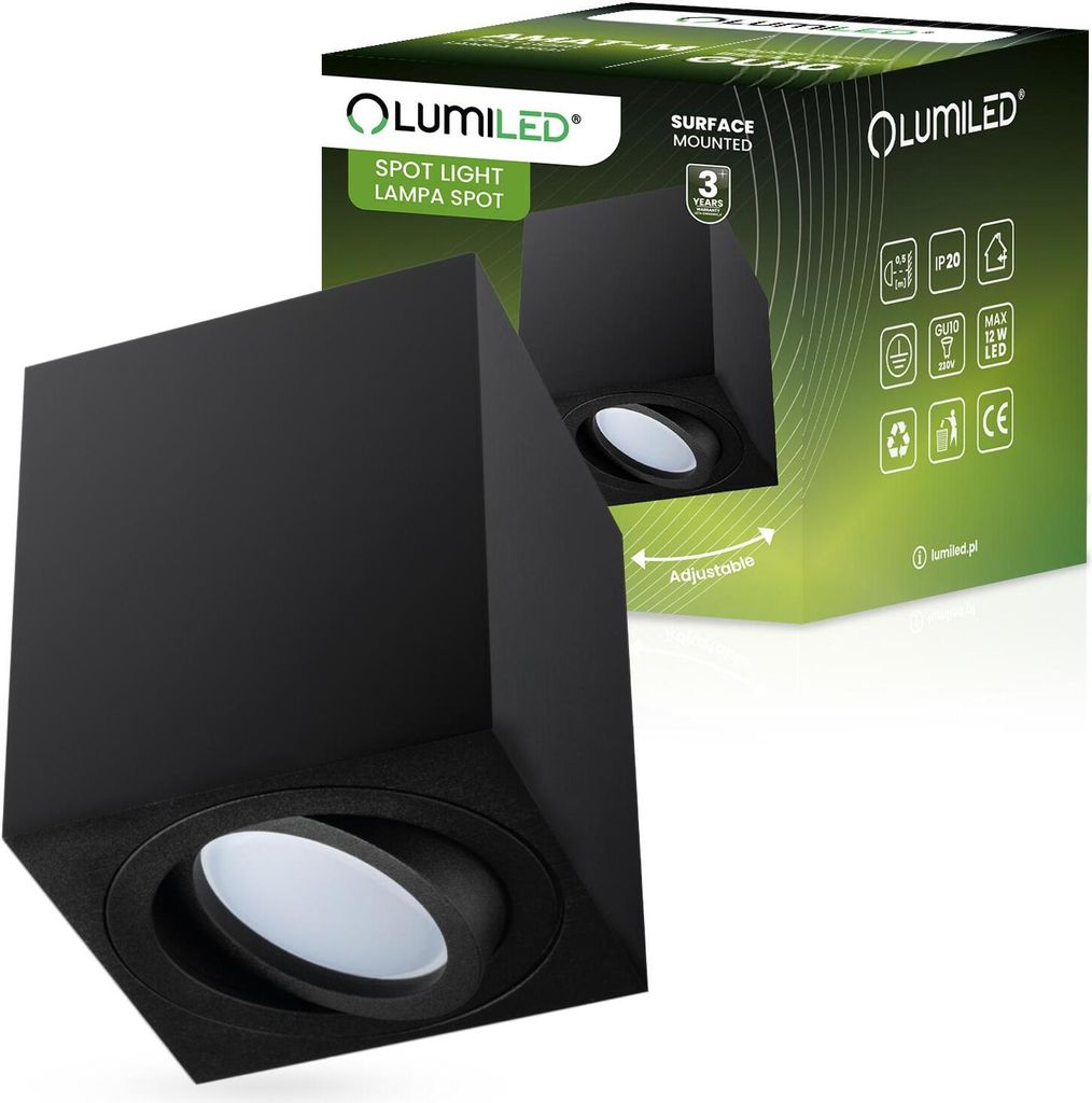 Bodové svítidlo LUMILED pro povrchovou montáž, stropní Obrázek produktu 