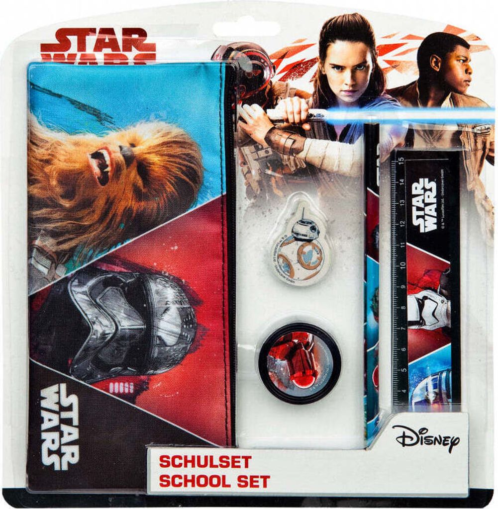 Star Wars Schule Schreibset 5-Teilig Einschulung