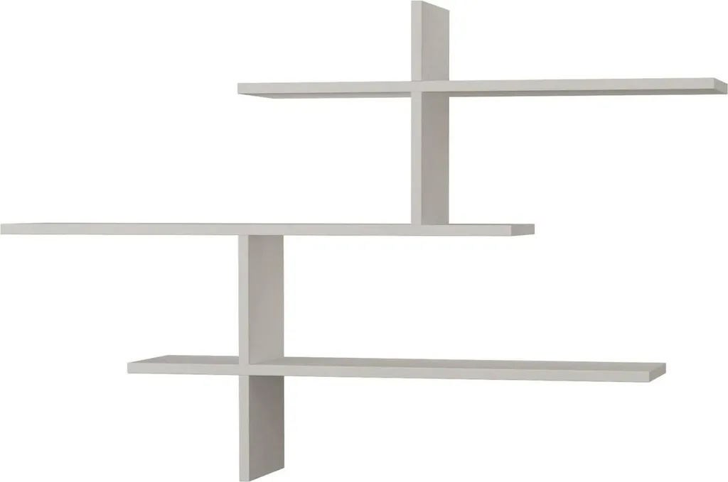 Organisez votre Intérieur avec l'Étagère Blanche Maliksi 123x22x81 cm à 4 Niveaux