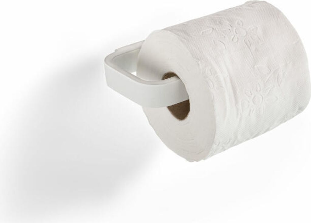 Zone Denmark Halter für Toilettenpapier Rim, Toilettenpapierhalter, Klorollenhalter, Aluminium, White, 14469
