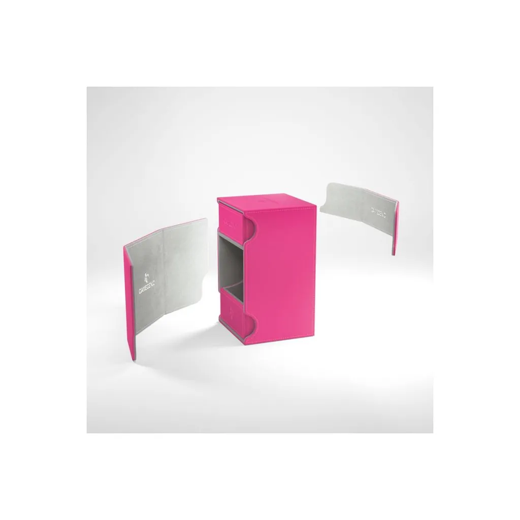 Rangement Deck 100+ Cartes Watchtower Rose - Idéal pour Format Commander - 2