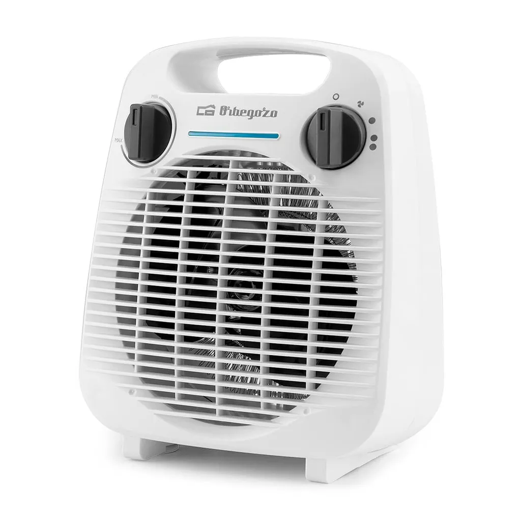 Orbegozo FH 5041 Riscaldatore Elettrico 2000W Argento per Bagno e Casa
