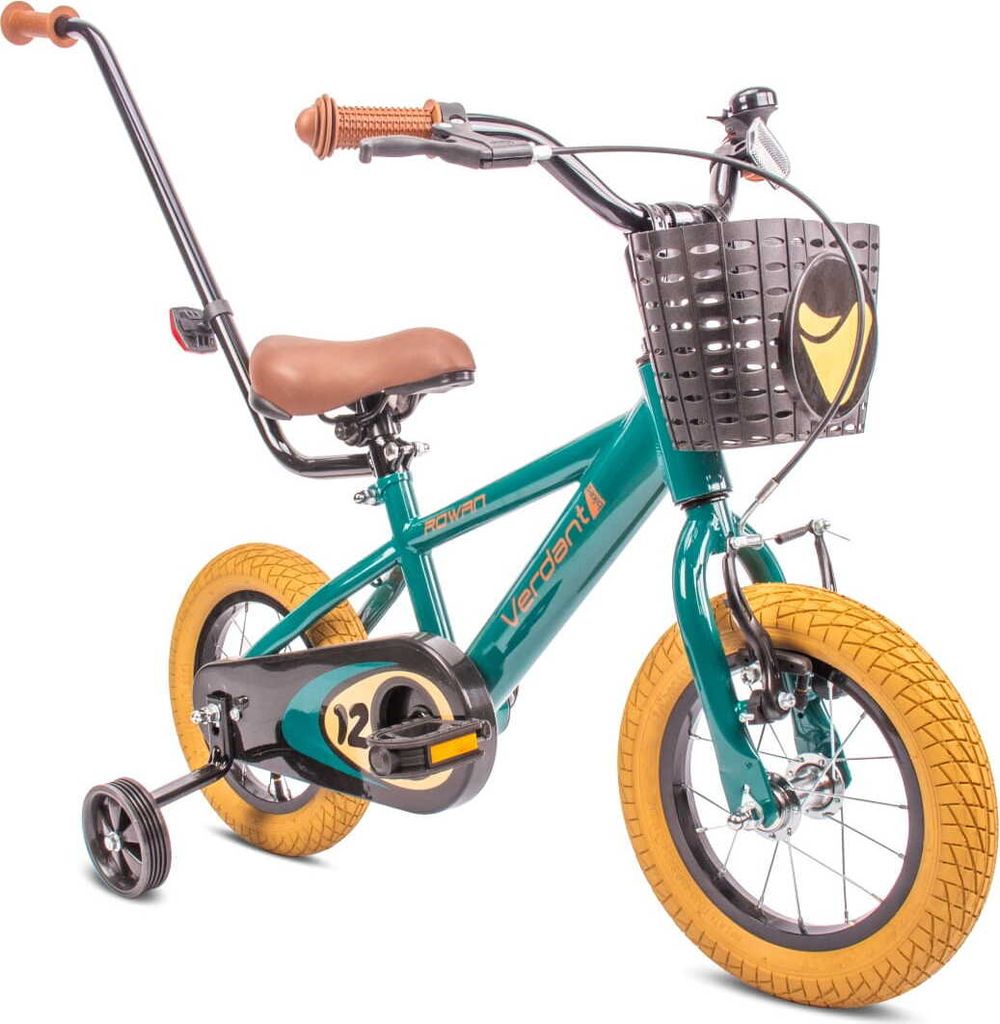 Sun Baby Verdant Rowan Kinderfahrrad Jungen Fahrrad Stützräder 12 14 16 Zoll ab 2-4 Jahre BMX Kinder Fahhrad (12 Zoll, grün)