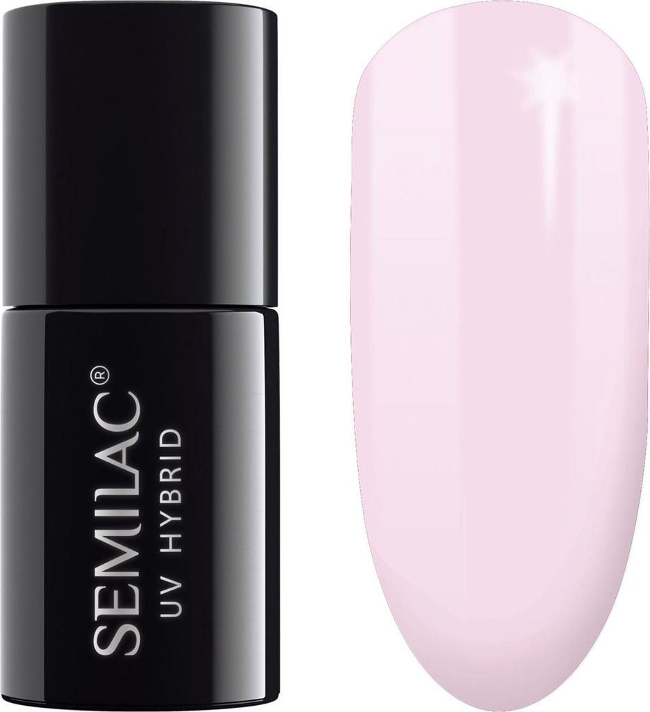 Rosa Hybrid-Nagellack Nr. 157 Semilac Little Rosie 7 ml