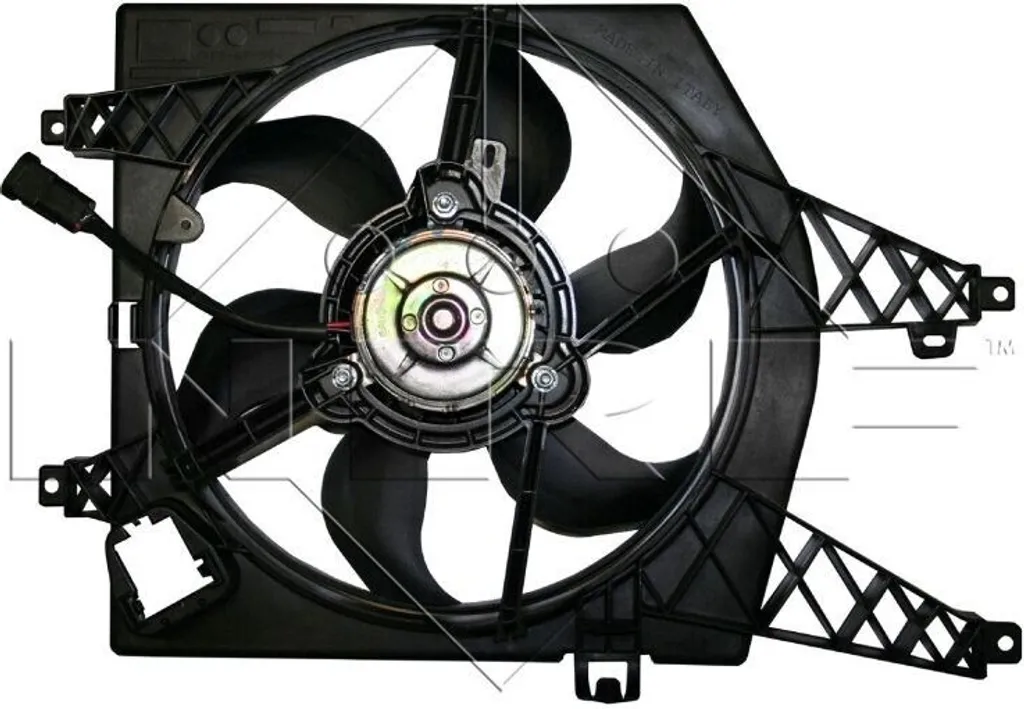 Ventilateur radiateur Clio III robuste en plastique renforcé