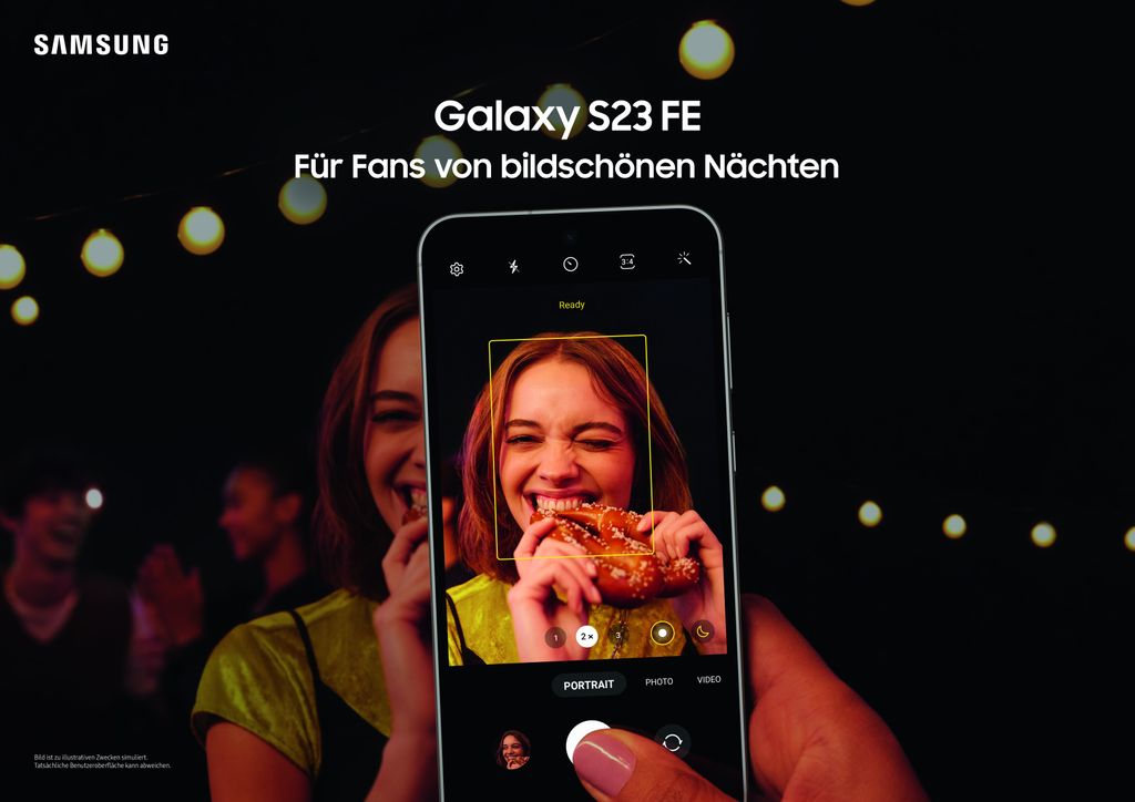 Galaxy S23 FE 128GB 5G Cream Smartphone Produktbild 3
