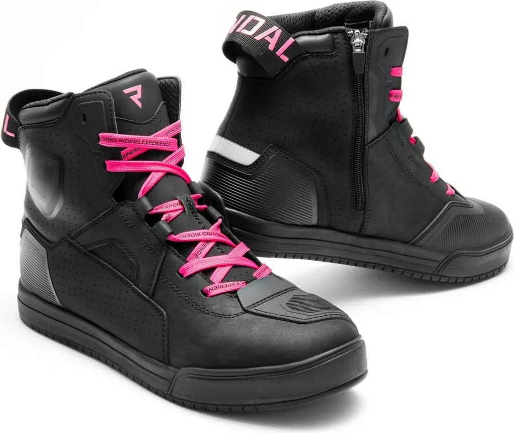 Chaussures de moto renforcées Rebelhorn Vandal II Noir Taille 37 EU