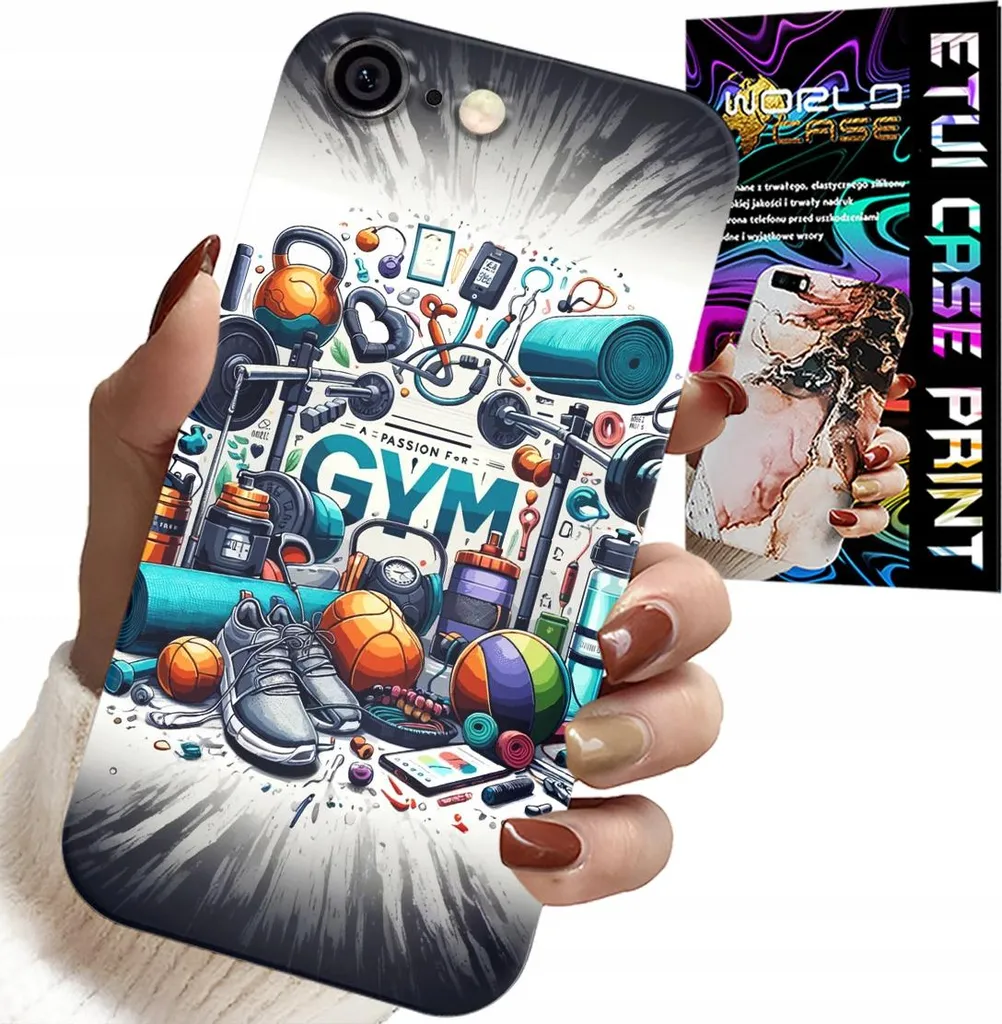Custodia iPhone 6 Plus Palestra + Vetro Protezione | Prezzo Outlet