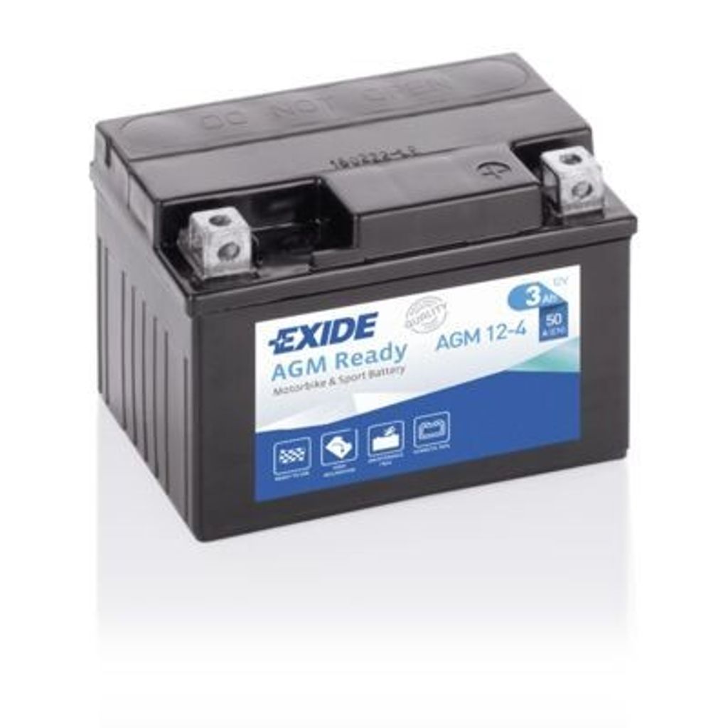CENTRA BIKE Starterbatterie 12V 3Ah 50A/EN Motorrad Batterie