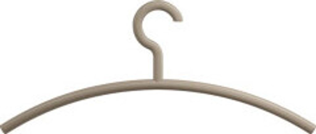 HEWI 570.99.001 86 Kleiderbügel, Haken feststehend