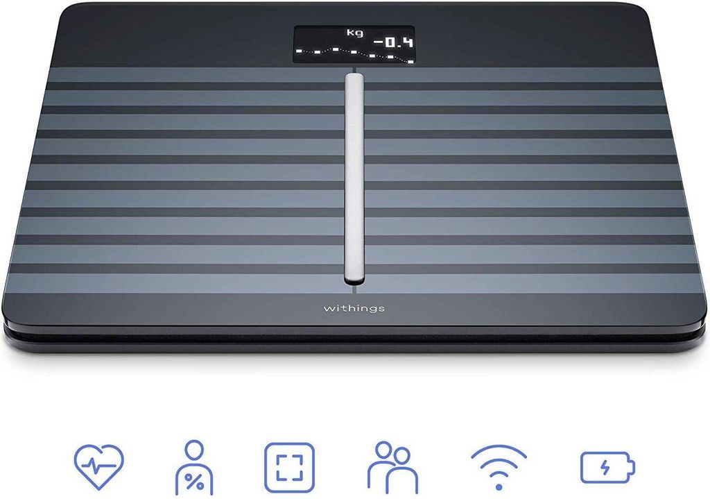 Withings Body Cardio WiFiWaage Anzeige Gesundheitszustands Produktbild 39
