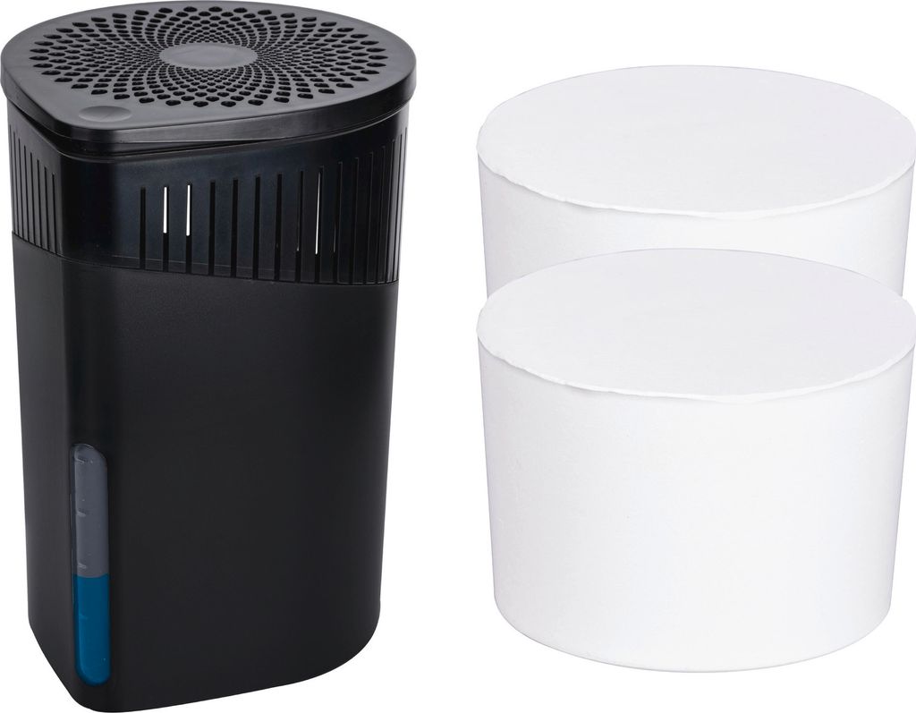WENKO Raumentfeuchter Mod. Drop Schwarz 2 x 1000 g, für Produktbild 