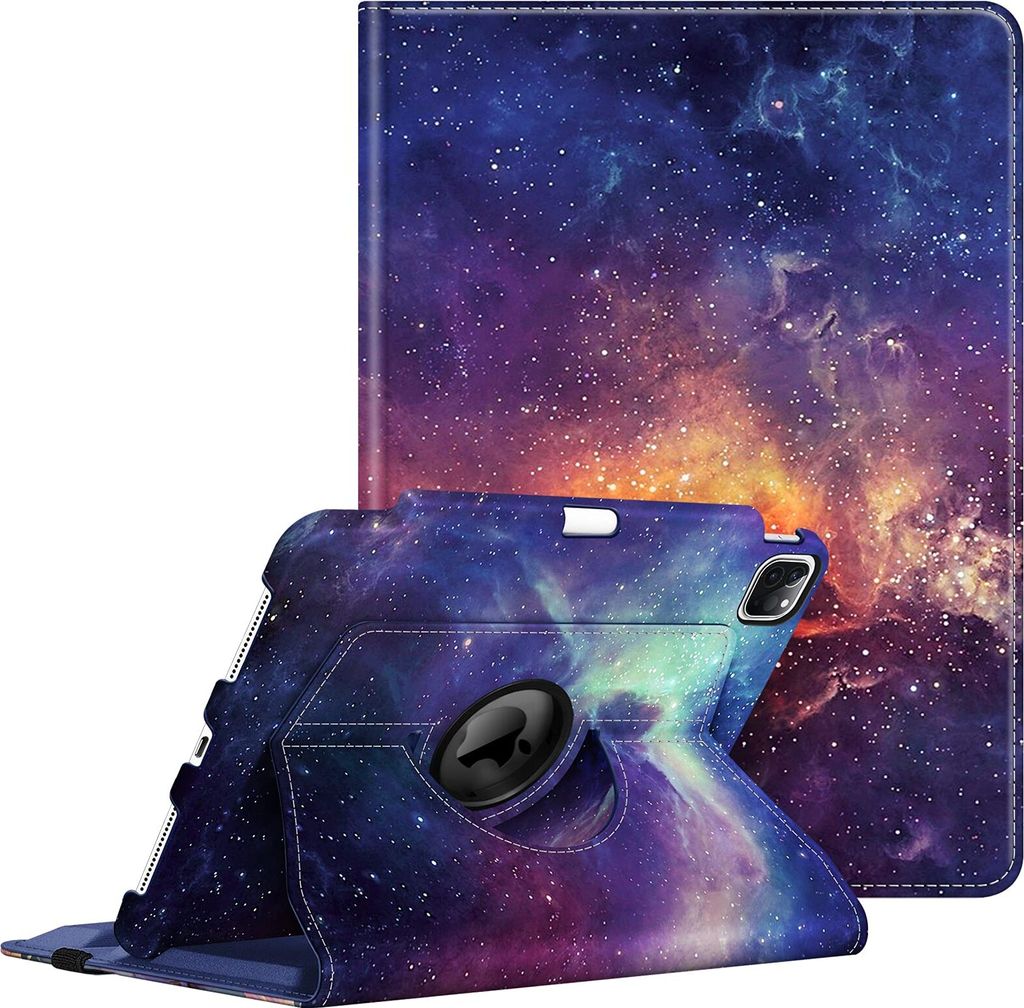 Fintie Hülle für iPad Pro 11 Zoll 4. Generation/ 3. Gen/ 2. Gen (Modell 2022/2021/2010) mit Pencil Halter - Schutzhülle Cover mit 360 Grad drehb...