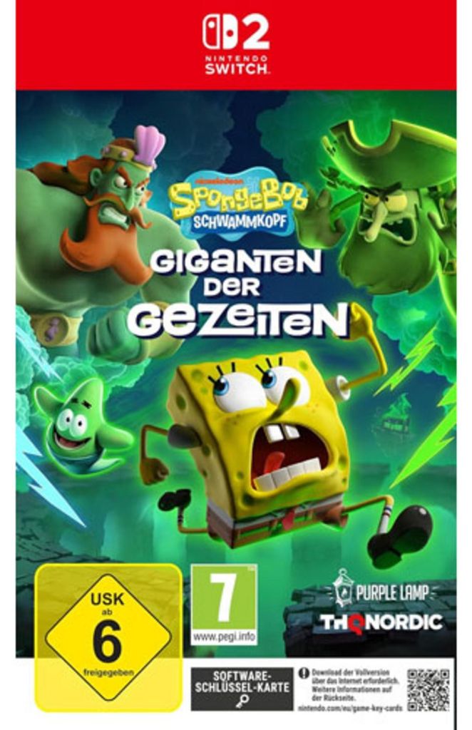 THQ SpongeBob: Giganten der Gezeiten, Spiel Produktbild 