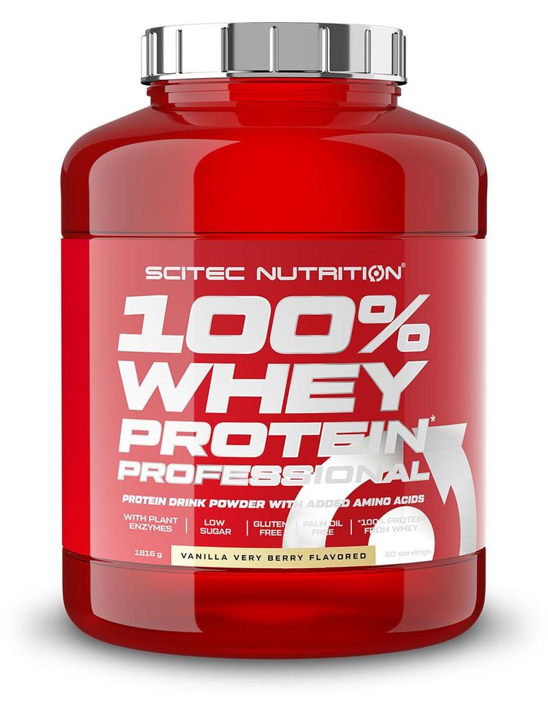Scitec Nutrition 100% Whey Protein Professional 1816g Produktbild 