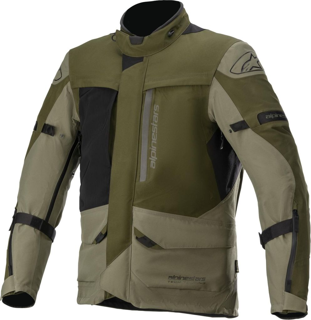 Alpinestars Altamira Gore-Tex Motorrad Textiljacke, militärgrün, L