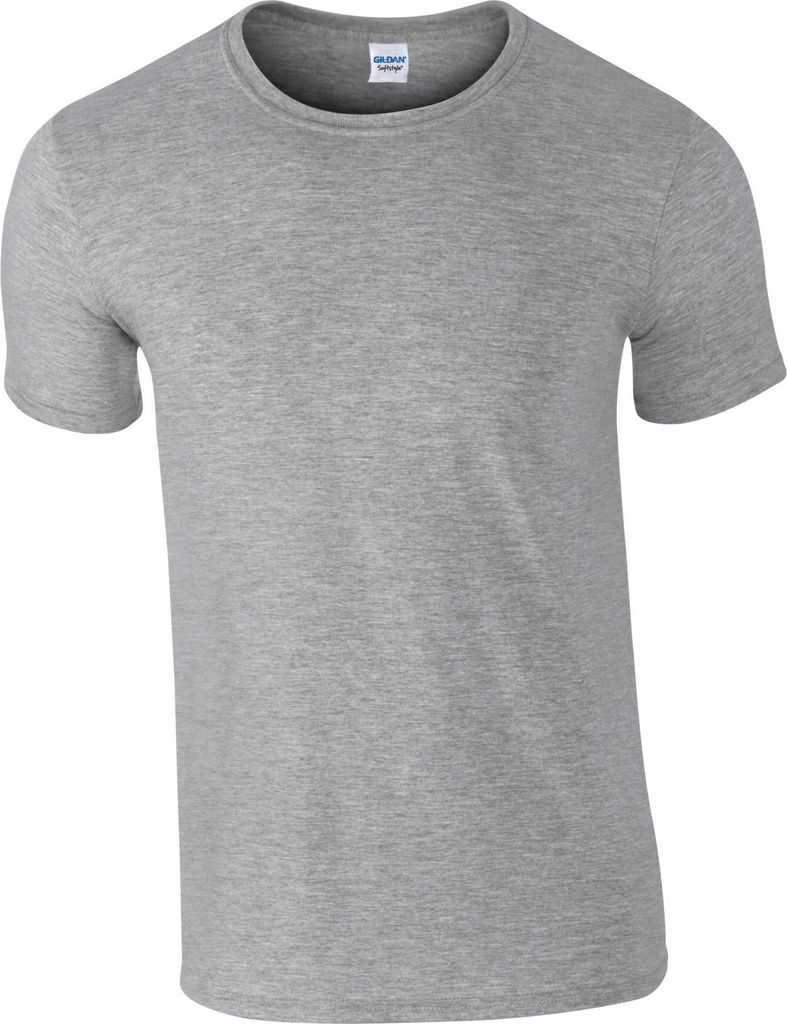 Gildan - "Softstyle" T-Shirt für Herren/Damen Uni RW10091 (S) (Grau)