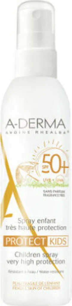 Lotion Solaire Enfants A-Derma Protec Kids SPF50+ pour la Plage et Piscine
