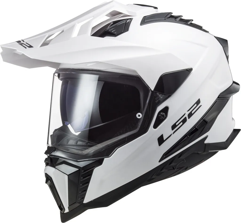 Casque Intégral Adventure LS2 MX701 Explorer Blanc Brillant Taille S - 6