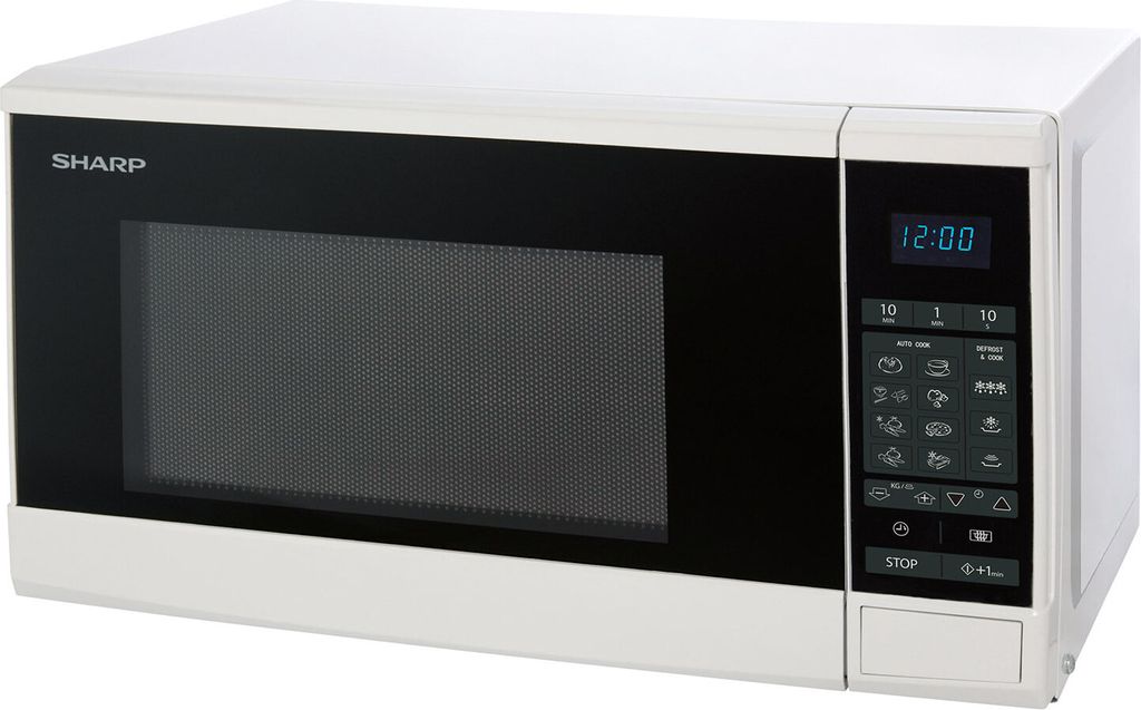 Sharp R270W Mikrowelle weiß, Farbe:Weiß Produktbild 