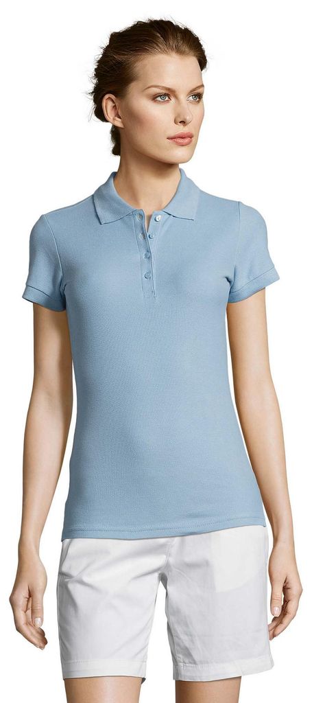 SOLS - "People" Poloshirt für Damen LT1835 (S) (Himmelblau)