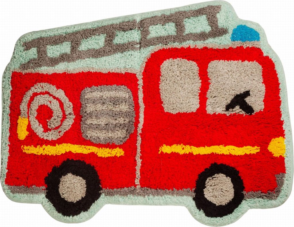 FEUERWEHRAUTO - Sass & Belle Kinderzimmerteppich