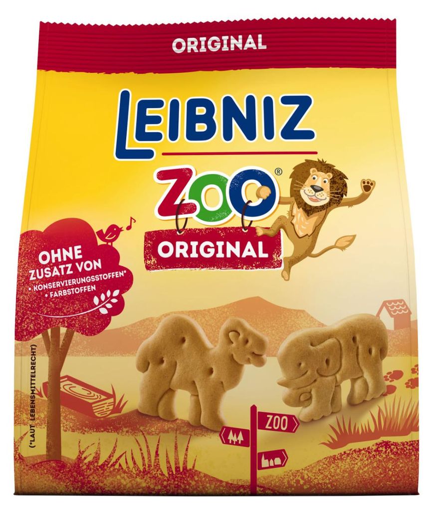 LEIBNIZ 13800 LEIBNIZ Zoo Original Kekse 125,0 g Zdjęcie produktu 