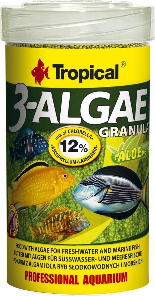 Tropisches 3-Algen-Granulat 250Ml/110G