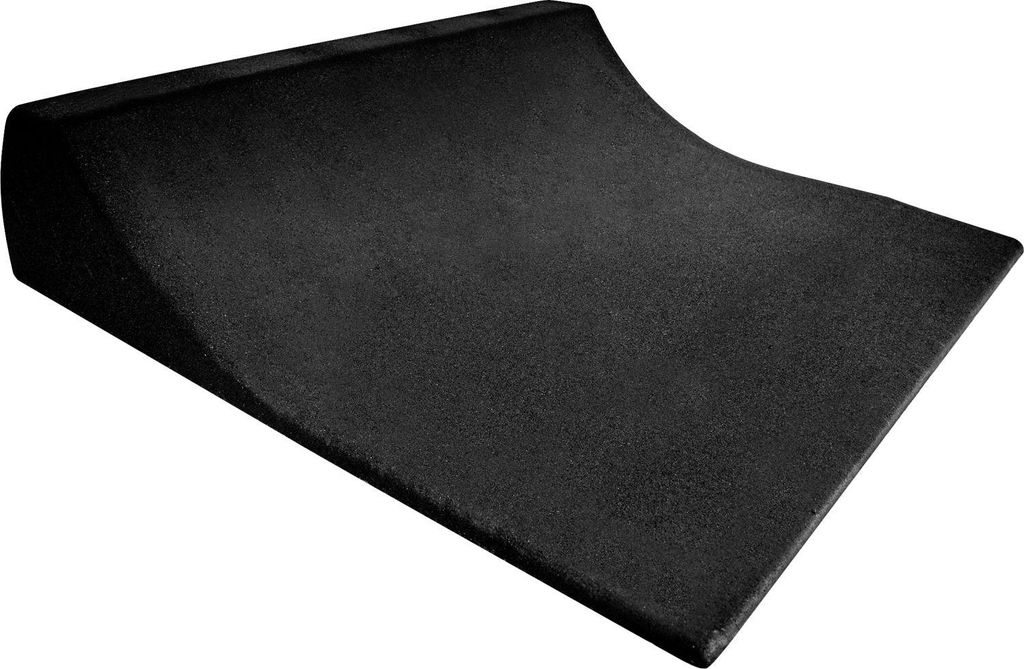 Radstopp 500 x 500 x 120 mm, schwarz Produktbild 