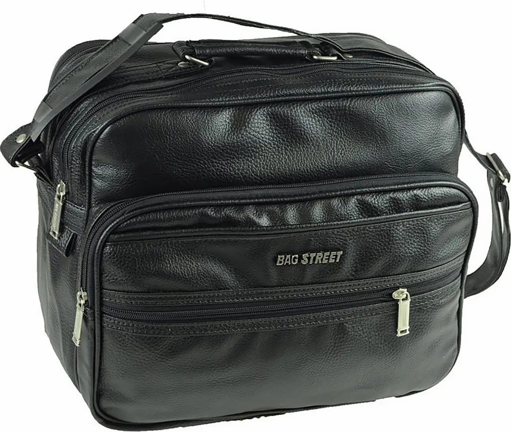 Borsa Street Uomo Ecopelle Nero 35x14x30 OTJ130S | Tracolla Lavoro