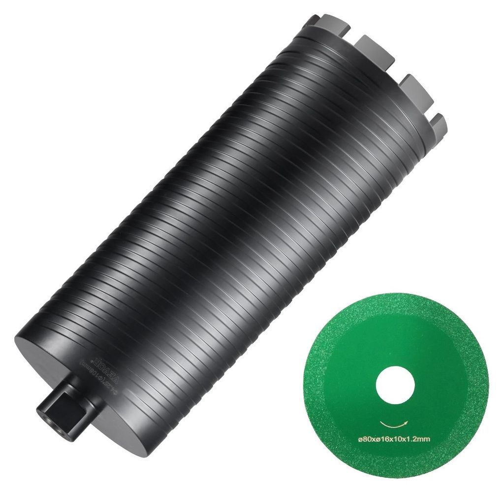 VEVOR Kernbohrer, 10,8 cm Nass-Diamantkernbohrer, 35,6 cm Produktbild 