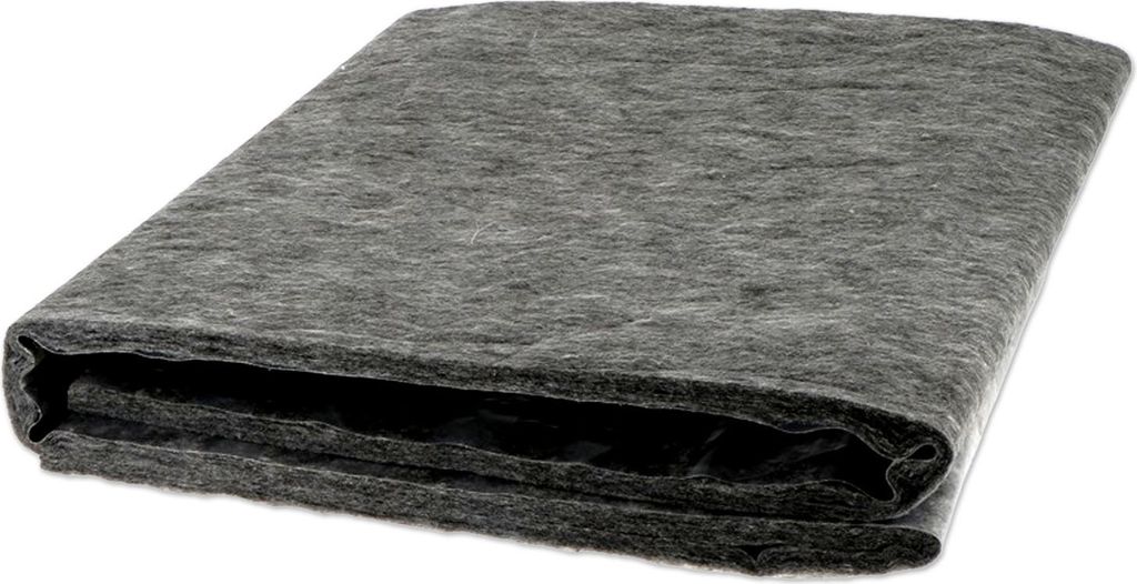 Selbstklebendes Dämmvlies aus PET | 10mm | 1500x400mm | Produktbild 