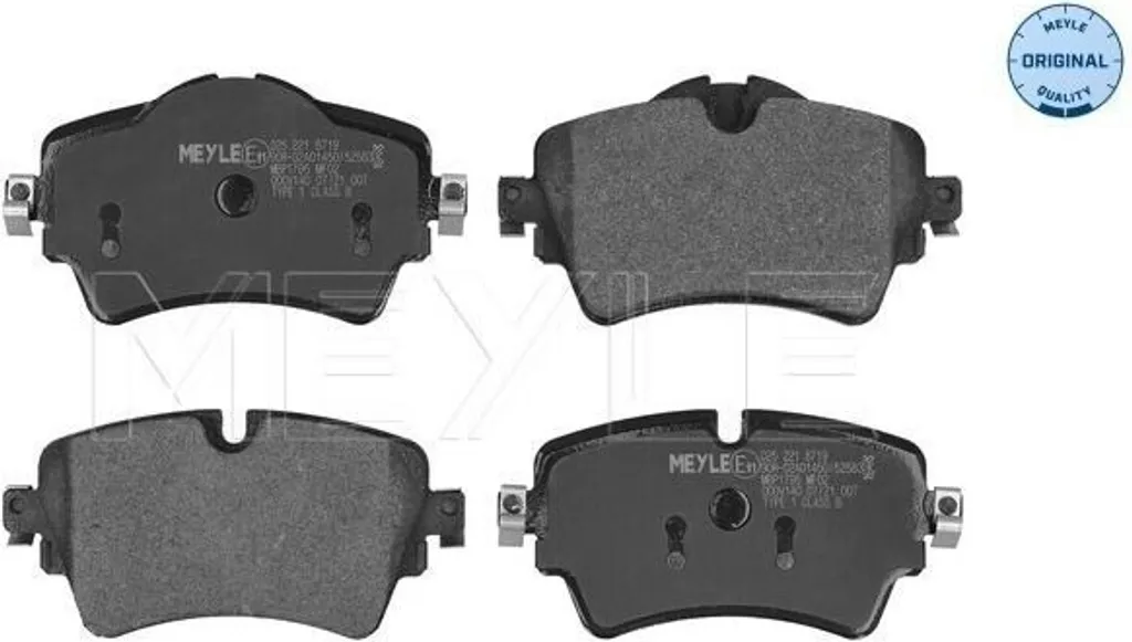Jeu de Plaquettes de Frein MEYLE 025 221 8719 pour MINI Countryman F60