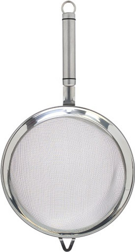KitchenCraft Professional - Edelstahl-Mehlsieb, Mehlsieb, Silber, 18 cm