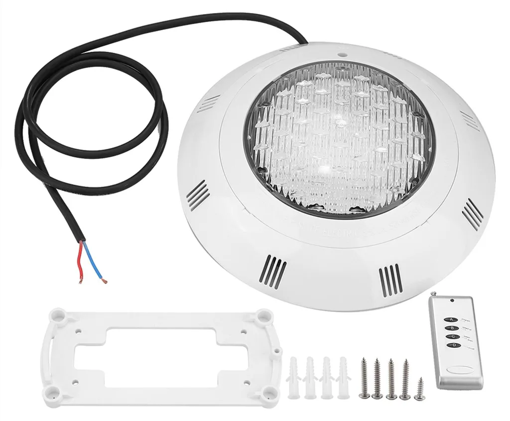 Projecteur LED Submersible pour Piscine et Jardin avec Boîtier Étanche