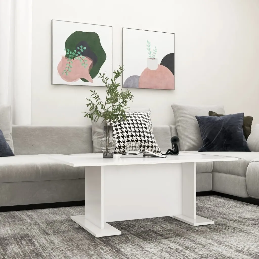 Offerta Tavolino vidaXL Bianco 103,5 cm - Prezzo Stock Salotto