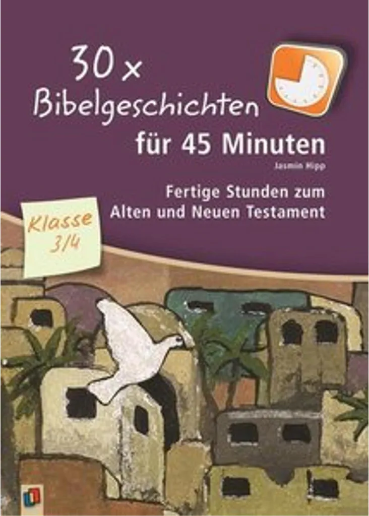 Fiches Pédagogiques de Religion : 30 Récits Bibliques CM1-CM2 Prêts