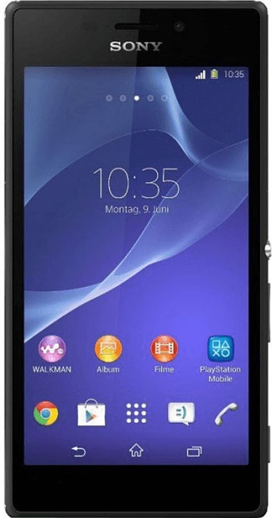 Sony Xperia M2 Aqua D2403 Schwarz Gut