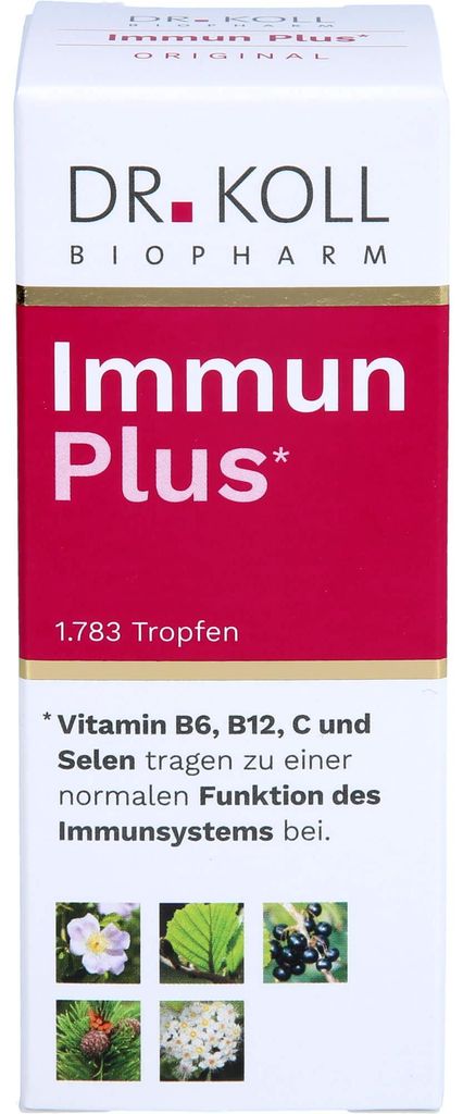 Dr. Koll Immun Plus Tropfen zur Unterstützung des Immunsystems, 50 ml Tropfen