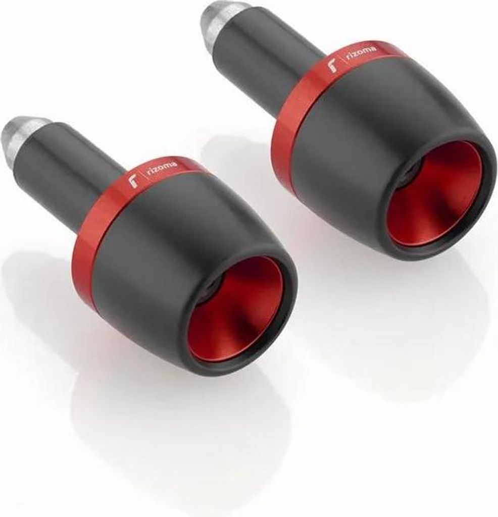 Rizoma Ma532 Lenkerendgewichte 2 Einheiten Rot Rot One Size