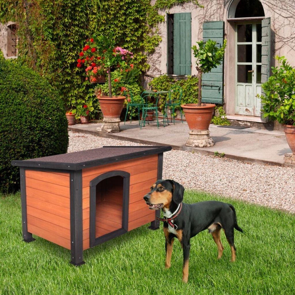 Love's Cabin Pop-Up Hundehütte – Für Drinnen & Draußen, Tragbare Autositz-Hütte Für Hunde Bis 29,5 Kg, Grün, 91x53x53 Cm