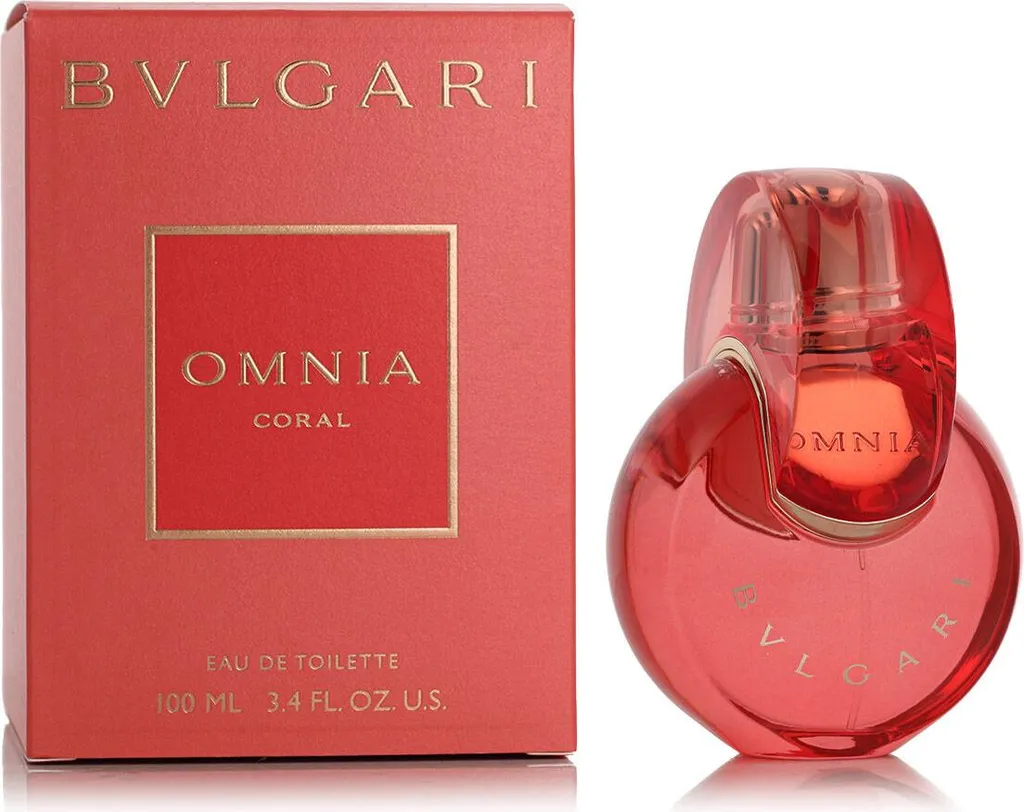 Bvlgari Omnia Coral 100ml - Parfum Notes d'Hibiscus et Baies de Goji
