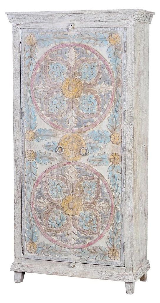 Kleiderschrank Olympia aus Mangoholz, 180 cm x 90 cm x 40 cm Giner y Colomer