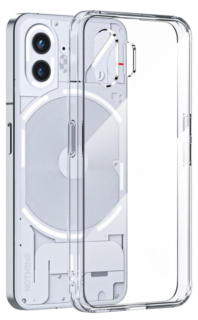 Silikó puzdro na mobil Nothing Phone 2 – priehľadné, Obrázok produktu 