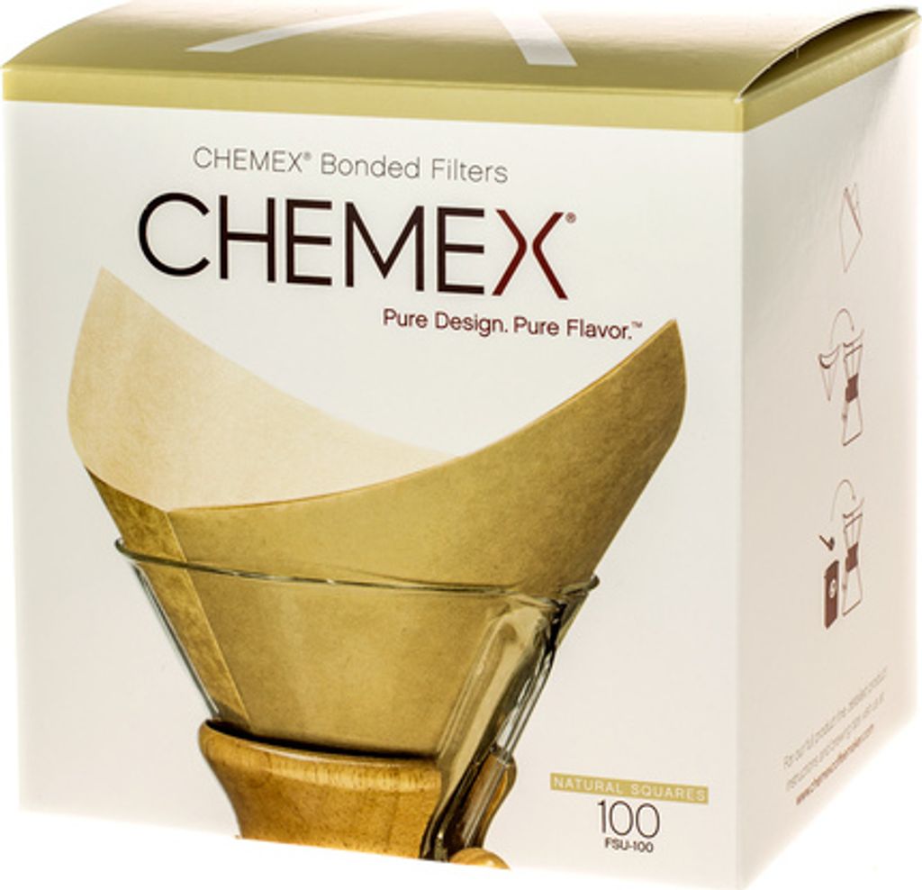 CHEMEX Filterpapier 100 Stück Set PAPIERFILTER Kaffee Filter Kaffeefilter