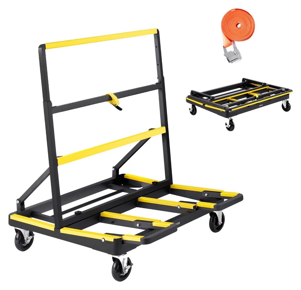 Wózek panelowy VEVOR, udźwig 816 kg, wózek transportowy z 4 Zdjęcie produktu 