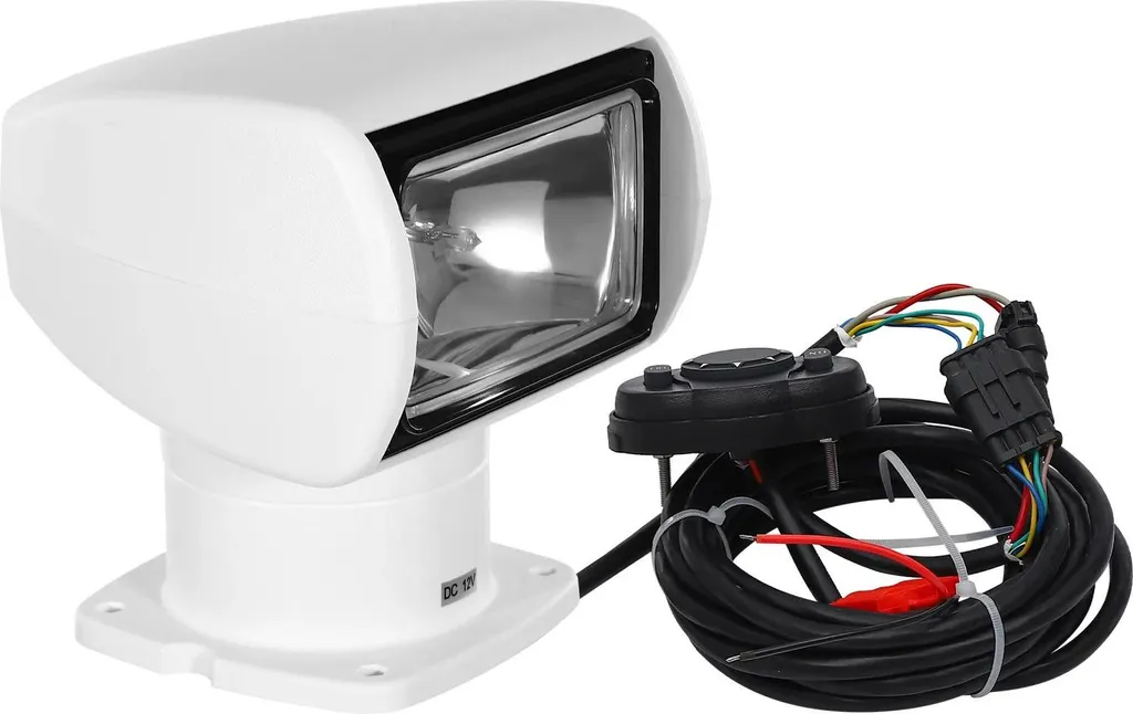 Projecteur de recherche marine blanc 800m stop obscurité 2500 lm
