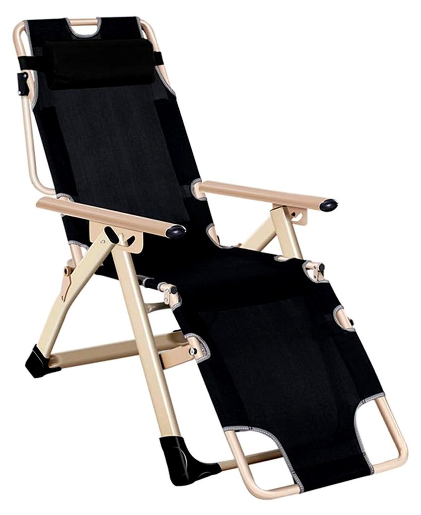 Textiline Zero Gravity Stühle, klappbar, Liegestuhl, Sonnenliege, Relaxsessel, verstellbarer Loungesessel für Strand, Terrasse, Garten, Büro mit...
