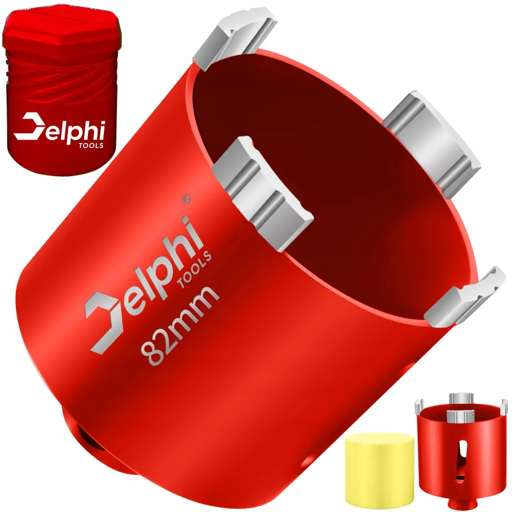 Tazza Diamantata 82mm Delphi TOOLS® per Cemento e Gres Porcellanato