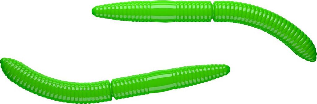 Libra Lures Fatty D´Worm (Hot Green) Produktbild 